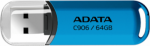 USB flash drive C906 64GB USB2.0, blue AC906-64G-RWB | 4711085945082