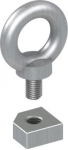 set of 4 PanelSeT SM M12 lifting eyebolt - galvanized cast steel NSYSMEB | 3606480146596