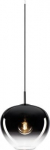 PANTILO CONVEX 29 indoor pendant, E27, 40W, black 1003443 | 4024163236003