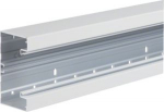 Wall trunking base front mounted BRA 68x130mm lid 80mm of alu traffic white BRA6513019016 | 4012740014052
