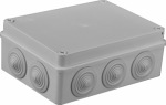 Junction box 190x140x70 mm IP65 with lid S-BOX 406 | 5908289629026