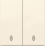 2 gang two way switch cream Karre 90963717 | 8691136313328
