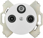 Antenna outlet R/TV/SAT X13 - white Renova WDE011730 | 3606480698408