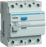 Residual Current Circuit Breaker RCCB 100mA 4P 63A CE464J | 3250611616450