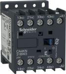 TeSys K control relay, 3 NO+1 NC, <= 690 V, 24 V DC low consumption coil. range: TeSys - product or component type: control relay - device short name: CA4K - contactor application: control circuit - utilisation category: AC-15, DC-13 - pole contact c ...