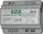 Stabilised power supplier - pulse, voltage input  85-264V AC, voltage output  5, 12, 15, 18, 24, 48 V DC, P=50W, 6 modules ZI-1-6