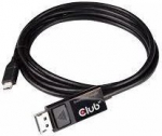 CABLE USB-C TO DP 1.8M/M/M CAC-1557 CLUB3D CAC-1557 | 8719214471224