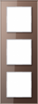 3-gang frame mocha glass, A-Creation AC583GLMO | 4011377094895