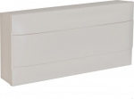 LEGRAND 1X22M SURFACE CABINET WHITE DOOR EARTH + NEUTRAL TERMINAL BLOCK 137205 | 3414971198814