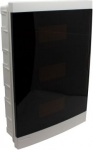 Distribution box flush mounted 36 modules, transparent door, IP40 ENC36FTR | 4752255021410