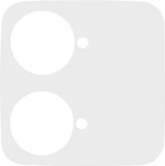 As cover for call push-button: patient call/nurse emergency call and presence push-button. For ZETTLER&reg; VarioLine inserts of range 125.xxx. 2CKA001710A2926 | 4011395951903