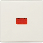 As cover for flush-mounted switch and push switch.   Screwable (fixing element)   Delivered with sealing ring.   IP 44 only in conjunction with cover frames All Weather 44. 2CKA001731A1833 | 4011395911204