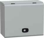 Spacial S3DB. H250xW300xD150. IP66, IK10, RAL7035. No. range of product: Spacial CRN, Spacial S3D - device application: terminal application - product or component type: compact enclosure - enclosure nominal height: 250 mm - enclosure nominal width:  ...