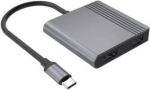 I/O ADAPTER USB-C TO HDMI/USB3/3IN1 A-CM-COMBO3-04 GEMBIRD A-CM-COMBO3-04 | 8716309137256