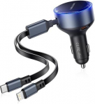 MOBILE CHARGER CAR USB/3P BLACK FFOB0 VENTION FFOB0 | 6922794785892