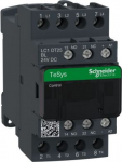 TeSys D contactor, 4p(4 NO), AC-1, <= 440 V 25A, 24 V DC low cons coil. range: TeSys - product or component type: contactor - device short name: LC1D - contactor application: resistive load - utilisation category: AC-1 - poles description: 4P - pole  ...