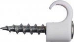 Screw clip, Thorsman, TCS, C3, set of 100, 8-12mm, Philips, white 2190013 | 7332418015875