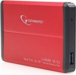 HDD CASE EXT. USB3 2.5"/RED EE2-U3S-2-R GEMBIRD EE2-U3S-2-R | 8716309084765