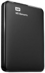 External HDD Elements Portable, 1TB, USB 3.0, Black WDBUZG0010BBK-WESN | 718037855448