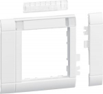 Frontplate modular, CP 55, Lid 80, hfr, Labeling Field, purewhite GR0802A9010 | 4012740982221