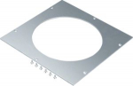 mounting lid for universal floor box size 2 punching R06 round 215 mm UDM2215R06 | 4012002238240