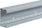 Wall trunking base f-mounted BRA 68x130mm lid 80mm of aluminium natural anodized BRA651301ELN | 4012740834148