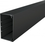 Cable duct 60.3x108.5x2000mm, black, WDK60100SW 6022018 | 4012196998395