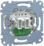 1-gang two way switch insert with illumination MEX Merten MEG3136-0000 | 4042811144609