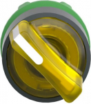 2 Position Selector switch head, yellow 22mm ZB5AK1283 | 3606481206244