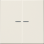 2-gang rocker with lens, beige, LS LS995KO5 | 4011377219656