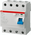 4P 40A B 30mA Residual Current Circuit Breaker (RCCB) F204B-40/0.03 2CSF204568R1400 | 8012542342052