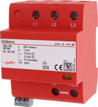 DEHNshield DSH TNC 255 FM Type 1+2 (B+C) Lightning and surge current arrester, 3-pole (3 phases), 12,5kA/pole (10/350), with signal contact 941305 | 4013364275317