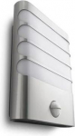 Wall lamp RACCOON 17274/47/16 LED 3W MASSIVE inox IP44 with motion sensor 172744716 PL1