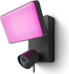 Hue Secure Camera with floodlight, Black, 1080P 929003608801 | 8720169177703