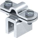 Folding clamp Rd 8-10 mm up to 10 mm plate thickness, 270 8-10 FT 5317207 | 4012195420552
