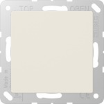 Blank centre plate, beige, AS500 A594-0 | 4011377307650