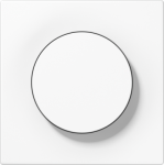 Centre plate for dimmer, with knob, white, LS LS1740WW | 4011377203129