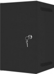 Lanberg | Rack cabinet 10" wall-mount 9U/280x310 for self-assembly with metal door (flat pack) | WF10-2309-00B | Black WF10-2309-00B | 5901969429466
