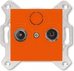 Antenna socket outlet, TV-R, loop-through type with 7 dB tap loss 2CHH083607A6066 | 8592624112365