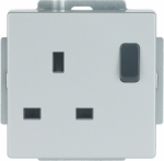 1gang With screw-type terminals. SP switched Without claws. Only for mounting in flush-mounted wallboxes 2CKA002190A0214 | 4011395122495