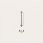 Color: White.   Rated voltage: 250 Vac   Rated current: 16A   Fuse type / dimension: glass tube / 6 x 24mm   Size: 2 modules. 2CLA220800N1101 | 8427238068459