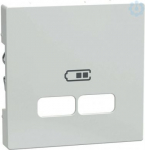 Schneider Electric Merten System M MEG4367-0325 is a central plate in color active white for USB charger. This central plate belongs to System M aesthetic group. And it is compatible with range Merten System M. Its fixing mode is plug-in. Its mountin ...
