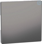 Blanking cover, nickel metallic, Sy stem Design MEG4075-6050 | 4042811196936