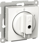 Rotary switch, Exxact, 2 positions, 16A, screw terminals, white WDE002205 | 3606480202667