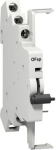 Auxiliary contact, 1 NC+1 OC, 380..415 V, 6A, for RCCB. range: Multi 9 - product or component type: OC contact - device short name: OFSP - signal contacts composition: 1 C/O, 1 NC - [Ie] rated operational current: 1 A DC 130 V, 1.5 A DC 60 V, 2 A DC  ...