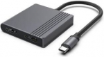 I/O ADAPTER USB-C TO HDMI/DP/A-CM-HDMIFDPF-01 GEMBIRD A-CM-HDMIFDPF-01 | 8716309137249