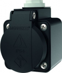 Wall mounted socket SCHUKO 16A, 2P+PE, 230V, IP44 10120 | 4015394312123