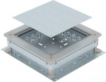 Zemgrīdas instalācijas pamatne betona augstumam 70-125mm 410x367x70, St, FS 7410031 | 4012195475507