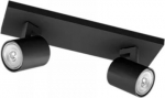 Luminaire Runner 2x20W 230V GU10 Black 929003204801 PL1 | 8719514435315