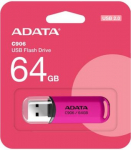 ADATA | USB Flash Drive | C906 | 64 GB | USB 2.0 | Pink AC906-64G-RPP | 4711085945105